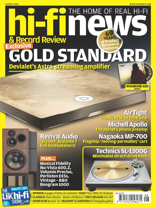 Title details for Hi Fi News by AV Tech Media Ltd - Available